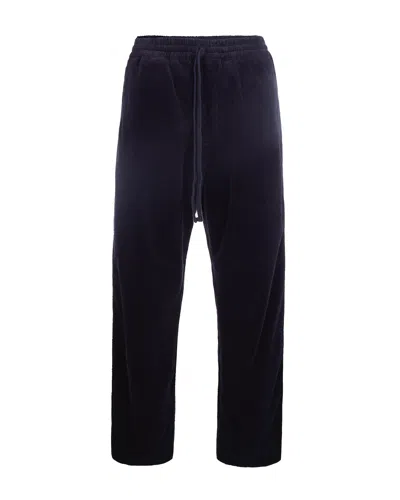 Carhartt Pantalone Floyde Dark Navy In Black