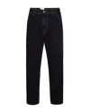 Carhartt Pantalone Simple Black In Blue