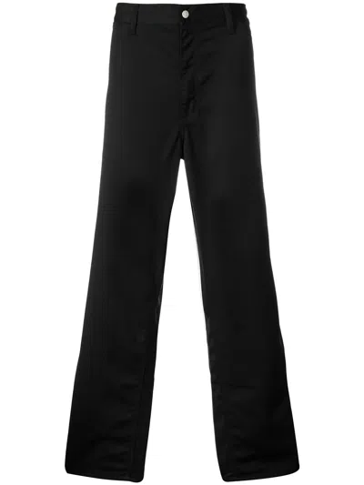 Carhartt Pantaloni Simple Uomo Nero In Cotone In Black