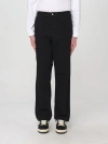Carhartt Single Knee Straight-leg Organic Cotton-canvas Trousers In Black