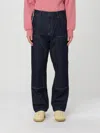 Carhartt Logo-patch Straight-leg Jeans In Blau 1