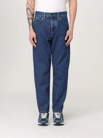 Carhartt Pants  Wip Men Color Blue