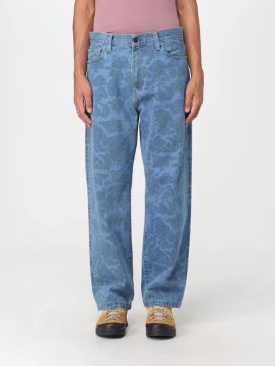 CARHARTT JEANS CARHARTT WIP MEN COLOR BLUE,H35554009