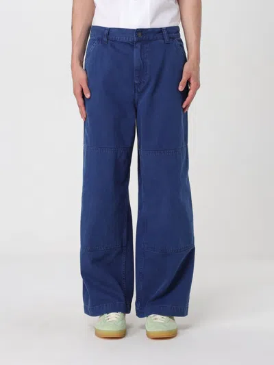 Carhartt Trousers  Wip Men In Blue