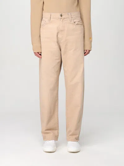 Carhartt Corduroy Straight-leg Trousers In Neutrals