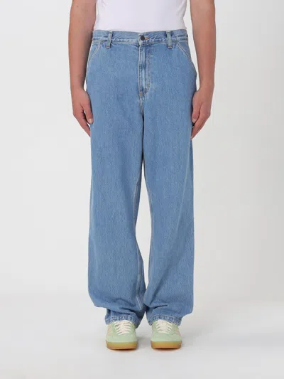 Carhartt Trousers  Wip Men In Denim