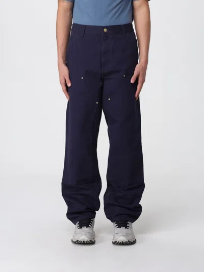 Carhartt Pants  Wip Men Color Navy In Black