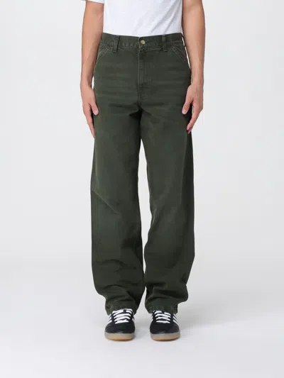 CARHARTT PANTS CARHARTT WIP MEN COLOR OLIVE,433879048