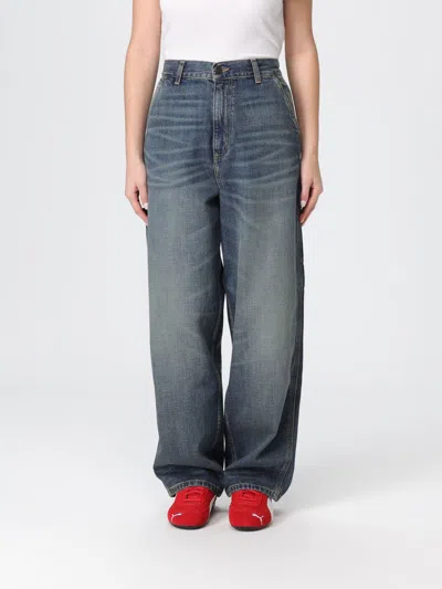 Carhartt Pants  Wip Woman Color Blue