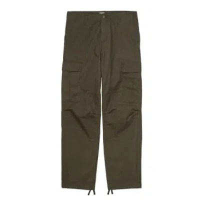 Carhartt Pants For Men I032467 Tobacco In Green