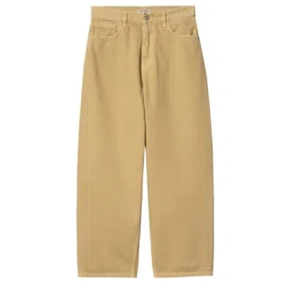 Carhartt Pants For Woman I033746 1yh4j Bourbon Stone Dyed In Neturals