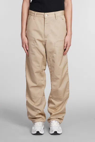 Carhartt Pants In Beige Polyester