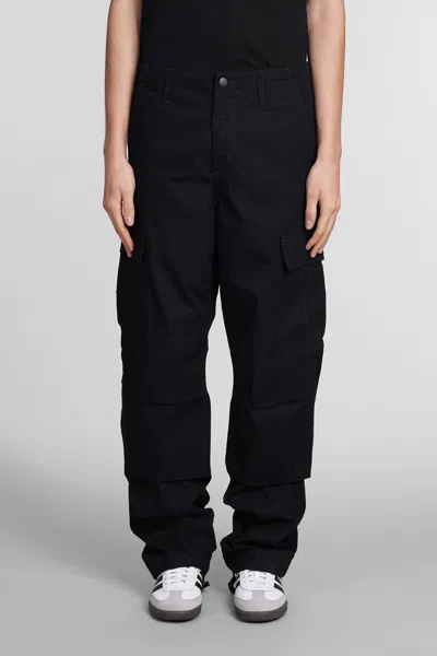 Carhartt Pants In Black Cotton
