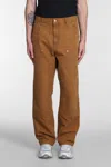 Carhartt Double-knee Relaxed Straight Fit Pants In Deephbrown