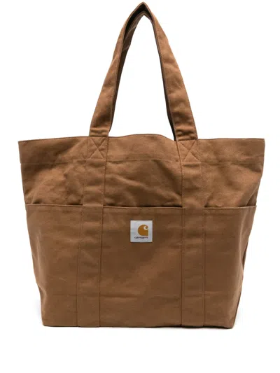 Carhartt Parker Tote Bag In Brown