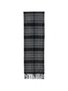 Carhartt Parson Check-pattern Scarf In Blue