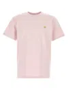 Carhartt T-shirt With Logo In Airpinkgold