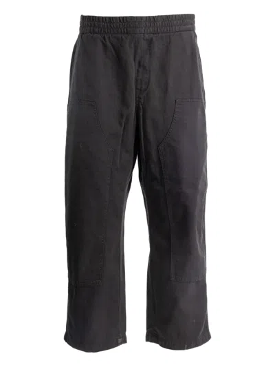Carhartt Patch-pocket Pants In Gray