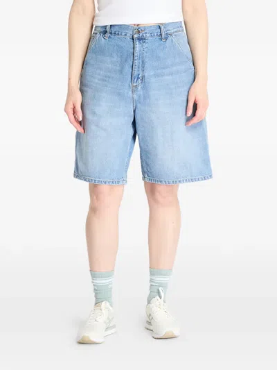 Carhartt Patch-pocket Short In Blue