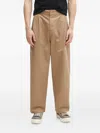 Carhartt Patch-pockets Trousers In Brown
