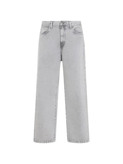 Carhartt Patch Trousers In Gray