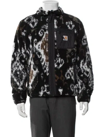 Pre-owned Carhartt Patterned Jacket In Black