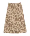 Carhartt Patterned Skirt In Brown