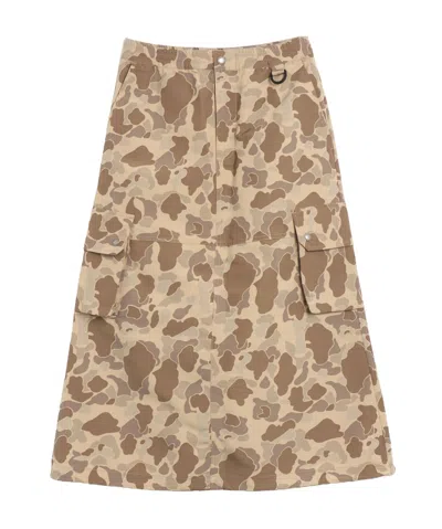 Carhartt Patterned Skirt In Brown