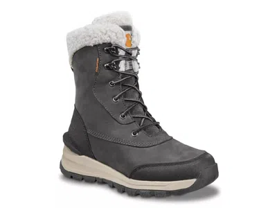 Carhartt Pellston Winter Work Boot In Black