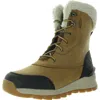 Carhartt Pellston Womens Waterproof Leather Winter & Snow Boots In Brown