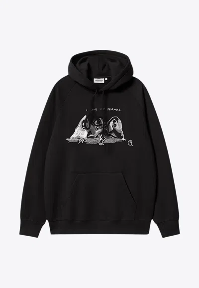 CARHARTT PEPE FRIENDS PRINTED HOODIE
