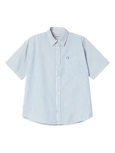 Carhartt Phelps Shirt In Blue