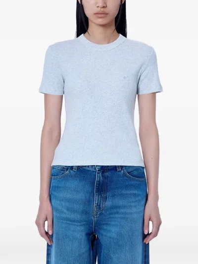 Carhartt Philipa Logo-motif Jersey T-shirt In Blue