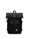 Carhartt Philis Logo-patch Backpack In Black