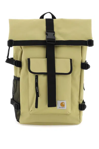 Carhartt "phillis Recycled Technical Canvas Backpack In Neutro