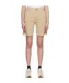 Carhartt Brown Pierce Shorts In Nude