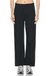 Carhartt Derby High-rise Straight Jeans In Black