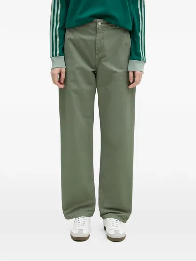 Carhartt 피어스 스트레이트 팬츠 In Green