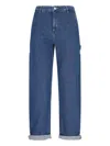 Carhartt Pierce Straight-leg Organic Cotton Jeans In Blue