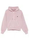Carhartt Hooded Kangaroo Pocket Sweatshirt In Pink