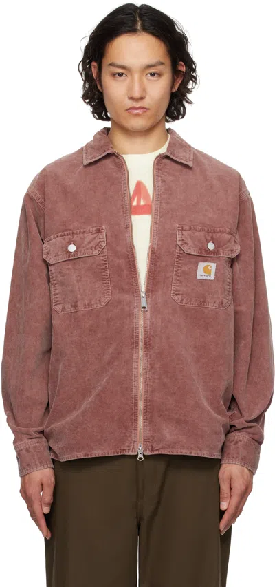 Carhartt Pink Reynold Overshirt