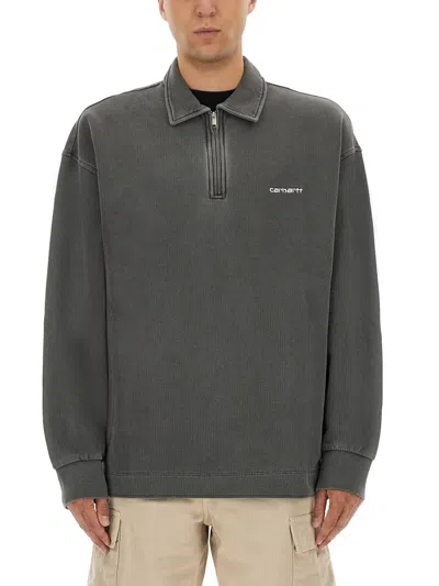 CARHARTT PIQUE SCRIPT SWEATSHIRT