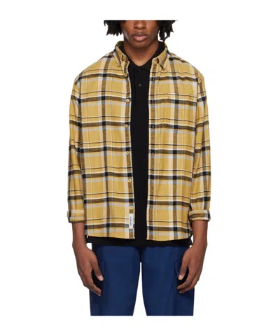 Carhartt Plaid Long-sleeved Shirt In Multicolor