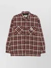Carhartt Plaid Pattern Long Sleeve Shirt Jacket In Multi