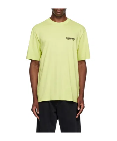 Carhartt Green Trade T-shirt In Xx 29t Arctic Lime