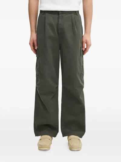 Carhartt Pleated Cargo Pants In Green