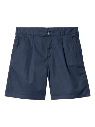 CARHARTT PLEATED COTTON SHORTS