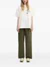 Carhartt Pleated Straight-leg Trousers In Green