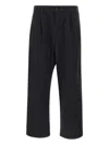 Carhartt Wip Pantalone Cole Cargo Lane Popelin In Black