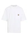 Carhartt Pocket-detail Cotton T-shirt In White